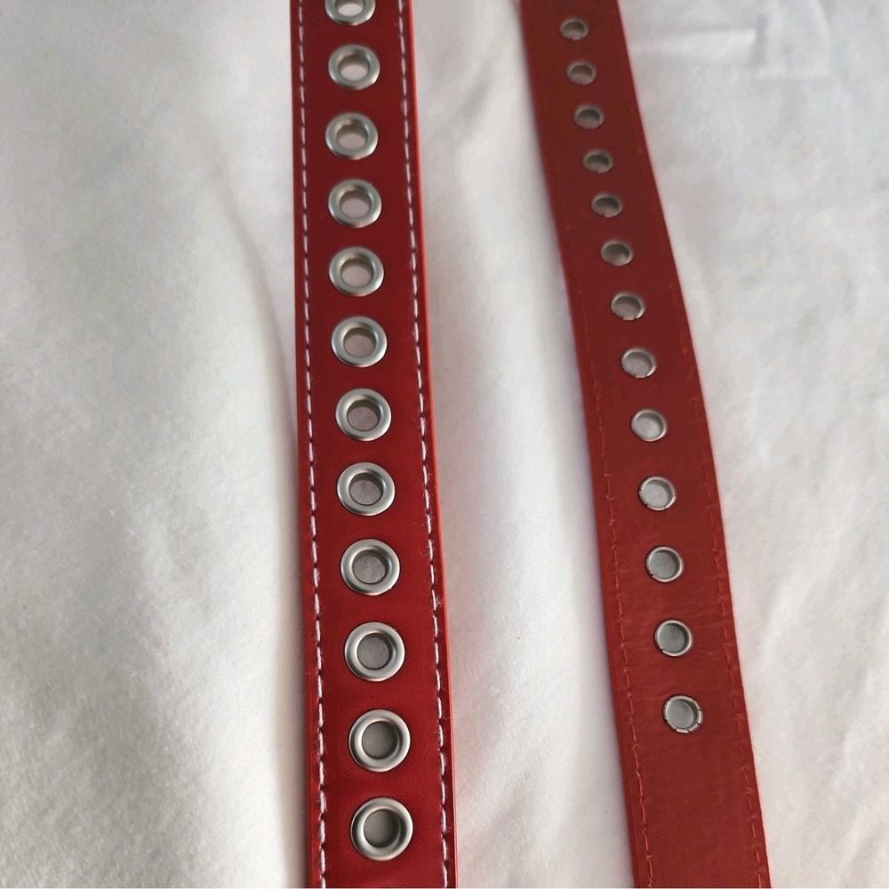 NEW Preppy Vegan Leather Belt Hollow Design Casual Pin Buckle Fashionable Weeknd - Picture 4 of 6
